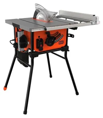 Produktbild von BLACK+DECKER Black & Decker BES720-QS, 4800 RPM, 8,5 cm, Freistehend, Schwarz, Orange, Edelstahl, 1800 W, 25,4 cm