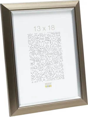 Produktbild von Deknudt S42JD Kunststoffrahmen silber 20x28 cm