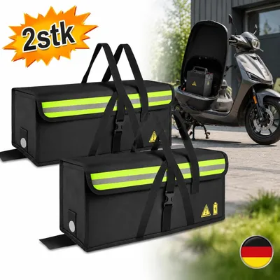 Immagine prodotto di Custodie per batterie di e-bike: resistenti al fuoco fino a 2300°C. Custodie sicure per batterie di e-bike