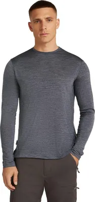 Obrázok produktu pre Tričko s dlhým rukávom Icebreaker Merino Blend 125 Cool-lite™ Sphere, farba: sivá, veľkosť: M, pánske