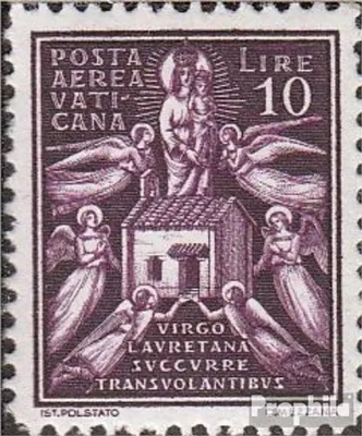 Produktbild von Briefmarken Vatikanstadt 1938 Mi 66 postfrisch Flugpost