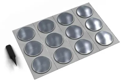 Immagine prodotto di Mepa Aquaproof Bohrloch-Dichtset, selbstklebend, für 8 und 10 mm Bohrlöcher
