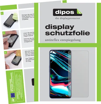 Zdjęcie produktu dla 2x Folia ochronna do matowego ekranu Oppo Realme 7 Pro Folia ochronna wyświetlacza dipos