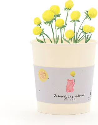 Image de Tasse « Fleur d'oursons en gomme » - Kit de culture avec des graines de