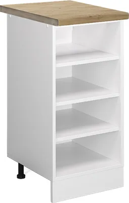 Produktbild von Küchenregal Vicco R-Line Weiß 40 cm , AP Eiche, Model 46148