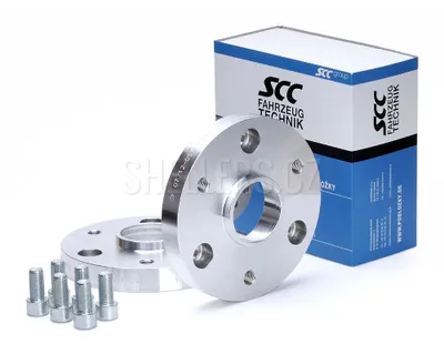 Produktbild von SCC Spurverbreiterungen Spurplatten 2x20mm 13267S für Smart Cabrio City-Coupe Crossblade Fortwo Roadster Distanzscheiben