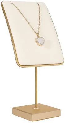 Produktbild von Kleine beige Schmuckhalter aus Metall