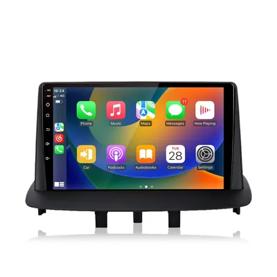 Produktbild von 9''Autoradio 2+64GB carplay Android13 GPS Navi WIFI BT SWC Für Renault Megane 3 2008-2014 4Kern