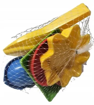 Produktbild von Wader bunte Sandförmchen 5-teiliges Set