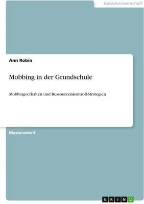 Produktbild von Mobbing in der Grundschule