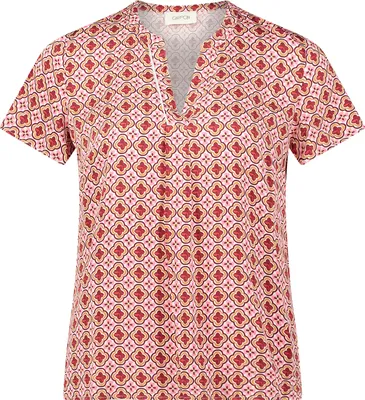 Produktbild von Cartoon Bluse Kurz 1/2 Arm 1845 Cream/Rosé 36