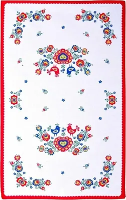Immagine prodotto di Asciugamano da cucina FOLKLOR RED, 40x70cm