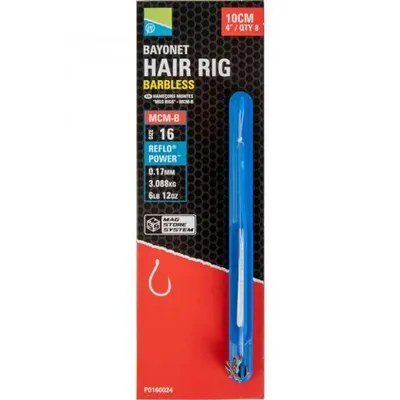 Zdjęcie produktu dla Preston Bayonet Hair Rig Barbless 10 cm 0,17 mm 16