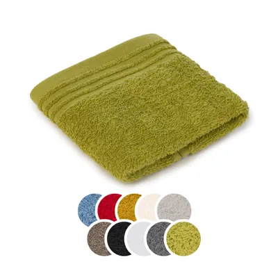 Produktbild von liebling Seiftuch Baumwolle, Serie Frankfurt, 400 gr. / m², 30 x 30 cm, 60 Grad, mit hochw. Borte, saugstark, grün