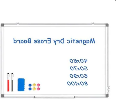 Produktbild von Famanu Magnetisches Whiteboard 90x120 cm - Aluminiumrahmen, trocken abwischbar