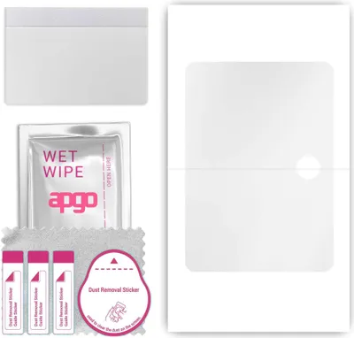 Produktbild von apgo Rückseite Schutzfolie, klar, kompatibel mit OnePlus Pad, Hinten Hydrogel-Displayschutzfolie mit Positionierhilfe, kratzfest, einfache Montage