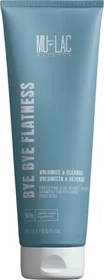 Produktbild von Mulac Cosmetics Bye Bye Flatness, 250 ml, Shampoo, Natürlich/Natur, Unisex, Dünnes Haar, Alle Farben