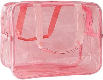 Productafbeelding van Solidchoice - Transparante Waterdichte Handtas voor Make-up en Toeslagen