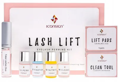 Produktbild von Lash Lift Kit – Set für dauerhafte Wimpernwelle – Iconsign Original