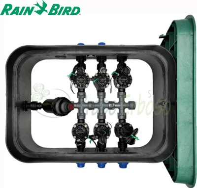 Immagine prodotto di PA-HV-F6 - Pozzetto assemblato da 1" 6 zone con componentistica Rain Bird