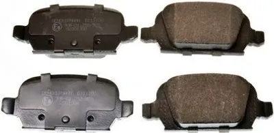 Produktbild von DENCKERMANN Bremsbeläge Satz Hinten Bremsklötze für OPEL Corsa C Schrägheck (X01) B111100
