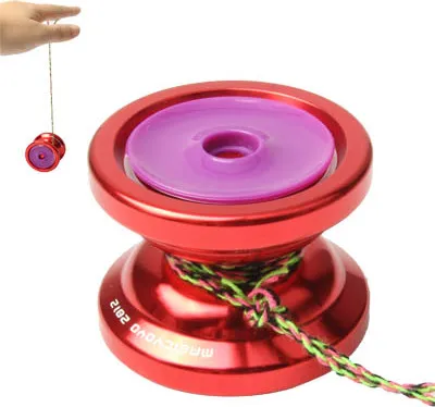 Immagine prodotto di T10 Super attivo precisione cuscinetti lega YOYO palla giocattolo (rosso)