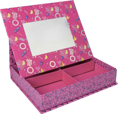 Image de Créez-la  Boîte à bijoux de maquillage avec miroir