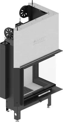 Produktbild von Kaminofen Hitze ALBERO AL16RG.HD 16 kW Kaminofeneinsatz Rechts Ofen Holzofen Kamin