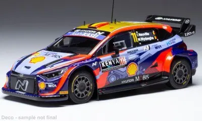 Immagine prodotto di Hyundai i20 N Rally1 #11 T.Neuville/M.Wydaeghe WRC Safari Rally 2022 IXO 1:43