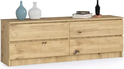 Image de Commode basse SAVRILA - chêne artisan