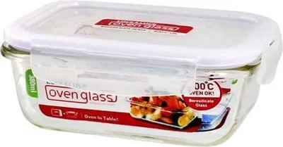 Obrázek produktu pro Lock & Lock LLG422, Krabice, Obdélníkový, 0,38 l, Průhledná, Sklo, 400 °C