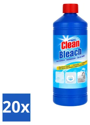 Produktbild von 20 x At Home Bleichmittel - 1 L - Vorteilspackung - 20 Stücke