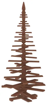 Imagen del producto de vidaXL Árbol de Navidad de madera KOTKA, 210 cm, madera maciza de pino