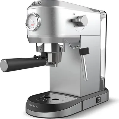 Produktbild von Solac Taste Slim Pro, Espressomaschine, 1 l, Gemahlener Kaffee, 1350 W, Edelstahl