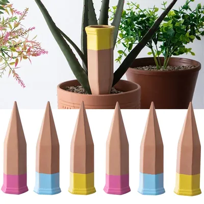 Immagine prodotto di Solidchoice - Picchetti autoirriganti per piante, confezione da 6