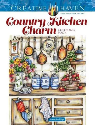Obrázek produktu pro Creative Haven Country Kitchen Charm Coloring Book