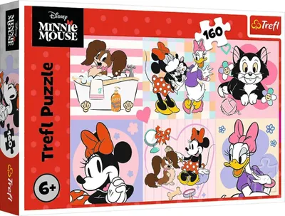 Obrázok produktu pre TREFL PUZZLE 160 Minnieho farebný deň /Disney 15426
