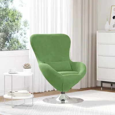 Produktbild von "2026 Promotion" EierSessel/Einzelsofa/TV-Sessel - Hellgrün 63 x 73 x 90 cm Samt - CouchSessel - CC25911