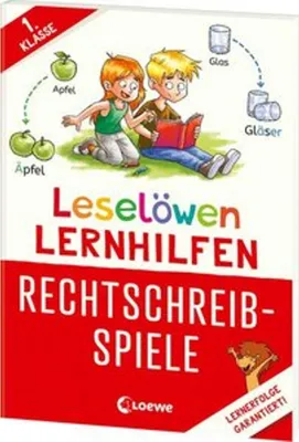 Produktbild von Leselöwen Lernhilfen - Rechtschreib-Spiele - 1. Klasse