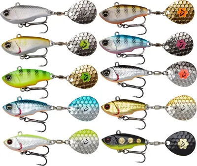 Produktbild von Savage Gear Fat Tail Spin Black Magic 6,5 cm 16 g Wobbler