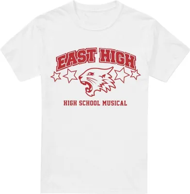 Obrázek produktu pro High School Musical - "East High" tričko pro muže TV5266 (S) (Bílá)