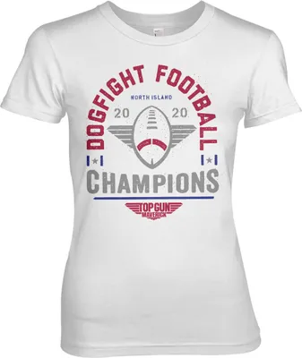 Produktbild von Top Gun Maverick Dogfight Girly Tee - X-Large - White