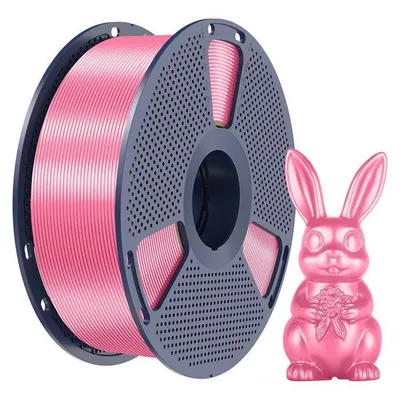Produktbild von Sunlu PLA+ Silk Filament, 1,75mm, 1kg - Farbton: Pink