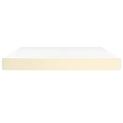 Immagine prodotto di Materasso a Molle Insacchettate Rigidità Media Crema 160x200x20 cm in Pelle finta