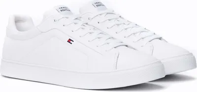 Produktbild von Tommy Hilfiger Herren Sneaker FM0FM05317 YBS Farbe: Weiß Größe: 44