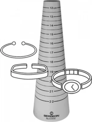 Produktbild von Bergeon Armbandmaß Bergeon aus PVC