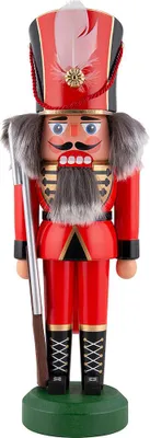 Produktbild von Soldat rot (26cm) Nussknacker von HoDreWa Legler
