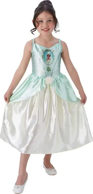 Produktbild von Disney Prinzessin Tiana Kostüm für Kinder Kindergröße: 104