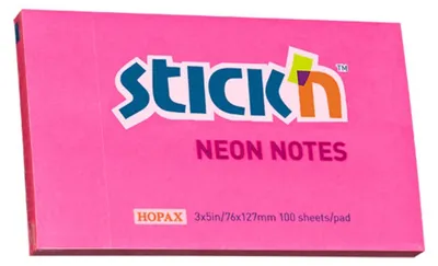 Immagine prodotto di Note autoadesive 127mmx76mm rosa scuro neon