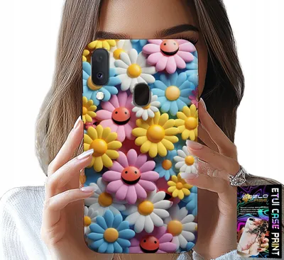 Obrázok produktu pre Puzdro Pre Samsung Galaxy A40 - Farebné Kvety, Sedmokrásky